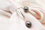 Boucles d'oreilles Boucles d'oreilles en or jaune et perles de Tahiti 58 Facettes 250193