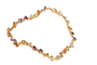 Bracelet Bracelet rivière multicolore en or jaune 750 58 Facettes 250496