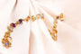 Bracelet Bracelet rivière multicolore en or jaune 750 58 Facettes 250496