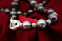 Collier Collier en perles de Tahiti en or blanc 750 58 Facettes 240132