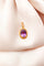 Pendentif Pendentif en or jaune 750 orné d’améthyste 58 Facettes 240642