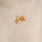 Broche Broche nœud 1940 en or jaune et platine avec diamants 58 Facettes