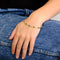 Bracelet Oro Azurro - Bracelet Tutti Frutti en or jaune et or blanc 750 58 Facettes