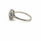 Bague 57 Bague marguerite ancienne - Diamants en platine 850/1000 58 Facettes