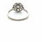 Bague 57 Bague marguerite ancienne - Diamants en platine 850/1000 58 Facettes