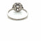 Bague 57 Bague Marguerite ancienne en platine et diamants 58 Facettes