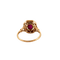Bague 56 Bague ancienne en or blanc et jaune, rubis et diamants 58 Facettes