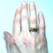 Bague 50 Bague Art nouveau sertie d’un rubis naturel en or jaune 750 58 Facettes