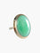 Bague 48 Bague ancienne en or blanc 18 ct sertie d’un jade jadéite 58 Facettes