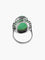 Bague 48 Bague ancienne en or blanc 18 ct sertie d’un jade jadéite 58 Facettes