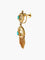 Boucles d'oreilles Boucles d’oreilles anciennes en or jaune 18K et turquoises 58 Facettes