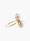 Bague 67 Bague ancienne Toi & Moi en or jaune, perles et rubis 58 Facettes