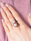 Bague 67 Bague ancienne Toi & Moi en or jaune, perles et rubis 58 Facettes