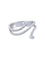 Bague 55 Bague en or blanc 18 carats sertie de diamants 58 Facettes