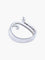Bague 55 Bague en or blanc 18 carats sertie de diamants 58 Facettes
