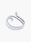 Bague 55 Bague en or blanc 18 carats sertie de diamants 58 Facettes