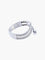 Bague 55 Bague en or blanc 18 carats sertie de diamants 58 Facettes