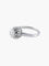 Bague 53 Solitaire rétro - Bague en or blanc 750 sertie d’un diamant 0,10 ct 58 Facettes