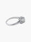 Bague 53 Solitaire rétro - Bague en or blanc 750 sertie d’un diamant 0,10 ct 58 Facettes