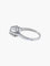 Bague 53 Solitaire rétro - Bague en or blanc 750 sertie d’un diamant 0,10 ct 58 Facettes