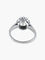 Bague 53 Solitaire rétro - Bague en or blanc 750 sertie d’un diamant 0,10 ct 58 Facettes