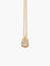 Collier Pendentif sur chaîne - Pendentif en or jaune avec saphir jaune 58 Facettes
