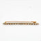 Broche Broche-barrette ancienne - Diamants et perles fines en or jaune et or blanc 58 Facettes