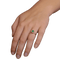 Bague 52 Selim Mouzannar - Bague en or rose 750 avec tsavorite et diamants 58 Facettes