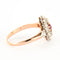Bague 55 Bague ancienne rubis et diamants en or jaune 18 carats 58 Facettes