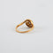 Bague 53 Bague Tourbillon en or jaune et blanc 750 sertie de diamants 58 Facettes