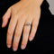 Bague 53 Bague Tourbillon en or jaune et blanc 750 sertie de diamants 58 Facettes