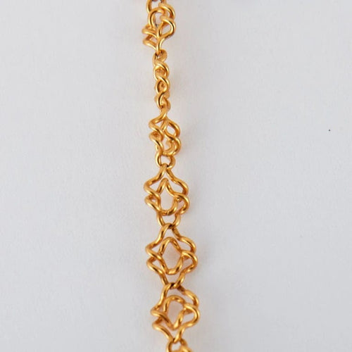 Collier Collier draperie en or jaune 18 ct et opales 58 Facettes