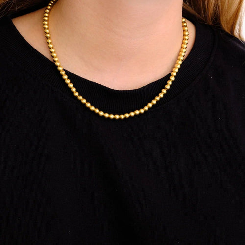 Collier Collier marseillais boules en or jaune 58 Facettes