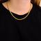 Collier Collier marseillais boules en or jaune 58 Facettes