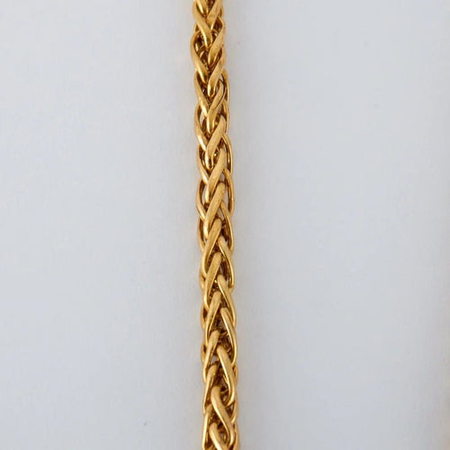 Collier Collier maille palmier en or 750 58 Facettes