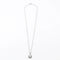 Collier Pendentif collier - Pendentif en or blanc 18 K et diamants 58 Facettes