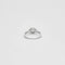Bague 49 Bague solitaire en or blanc 18K avec diamant 0,18 ct 58 Facettes