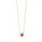 Collier Selim Mouzannar Istanbul - Collier étoile en or rose, tourmaline et diamants 58 Facettes