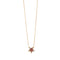 Collier Selim Mouzannar Istanbul - Collier étoile en or rose, tourmaline et diamants 58 Facettes