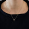 Collier Selim Mouzannar Istanbul - Collier étoile en or rose, tourmaline et diamants 58 Facettes