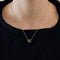 Collier Selim Mouzannar Istanbul - Collier étoile en or rose, tourmaline et diamants 58 Facettes