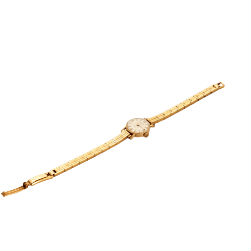 Montre Sygma-Valmon - Montre mécanique dame en or jaune 750 58 Facettes