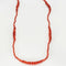 Collier Collier sautoir en corail méditerranéen avec fermoir en or jaune 750 58 Facettes