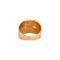 Bague 67 Chevalière homme en or jaune 750 58 Facettes