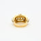 Bague 44 Tank - Bague pont en or jaune, platine et diamants 58 Facettes