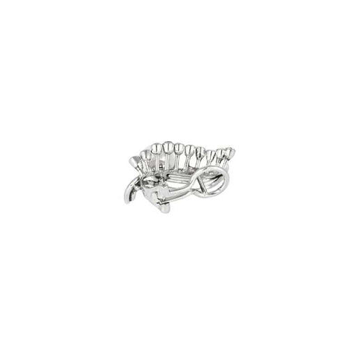 Boucles d'oreilles Boucles d’oreilles anciennes en or blanc et platine avec perles et diamants 58 Facettes