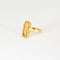 Bague 56 Bague cartouche égyptien en or jaune 58 Facettes