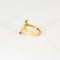 Bague 56.5 Bague cartouche égyptien en or jaune 58 Facettes