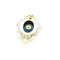 Pendentif Napoléon III - Pendentif en or jaune 750 et onyx 58 Facettes