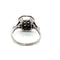 Bague 51.5 Art déco - Bague en or blanc et diamants 58 Facettes